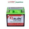 Ắc quy lithium khởi động xe máy 12V - 6Ah, công nghệ lithium Nhật Bản của Raijin 2 acquy lithium xe may standard m 4
